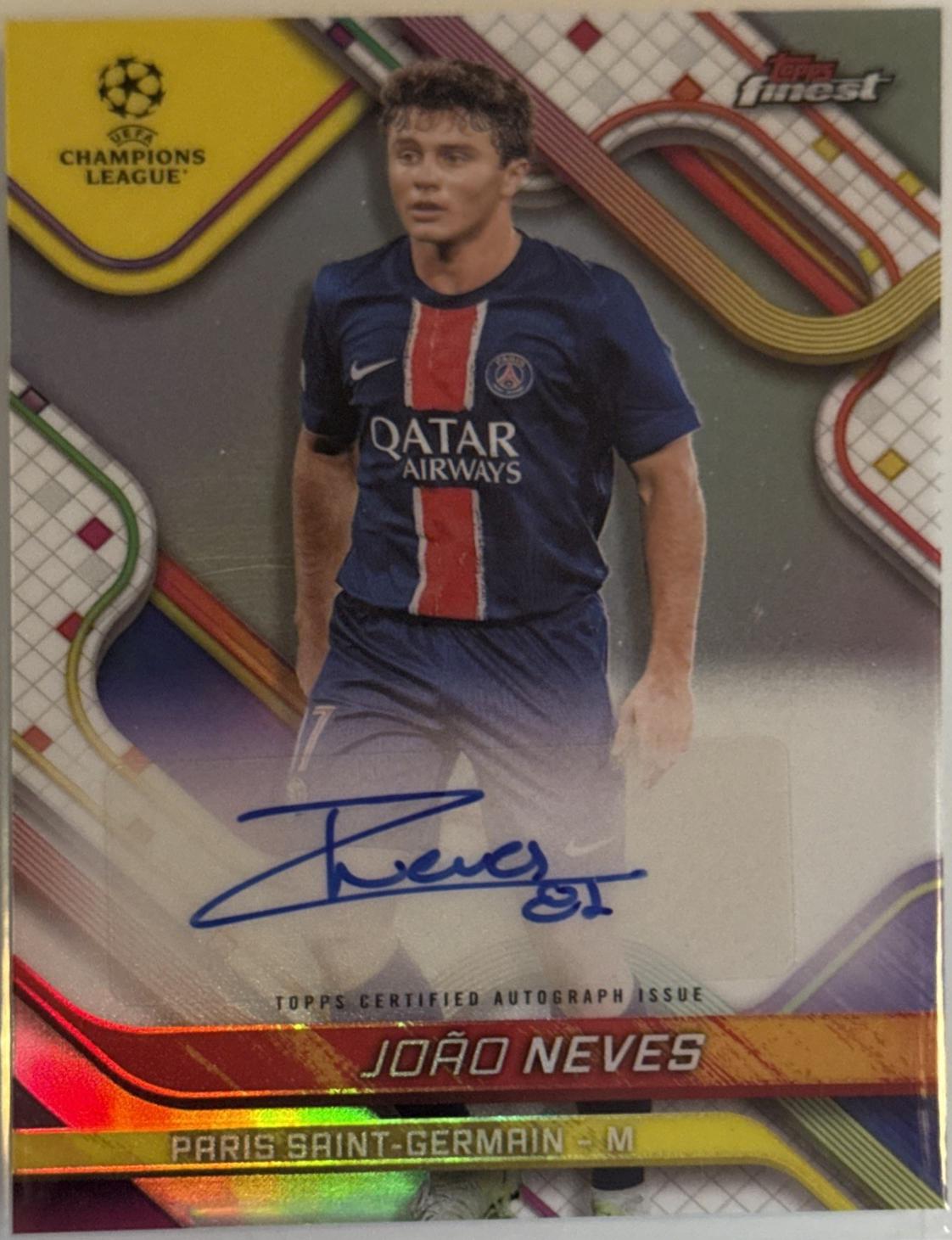 Joao Neves [Orange Refractor] #BA-JN