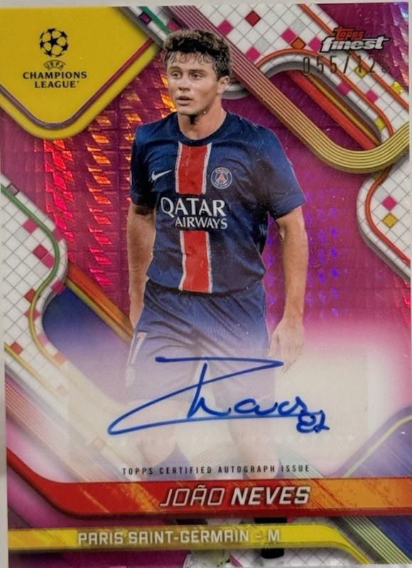 Joao Neves [Pink Prism Refractor] #BA-JN