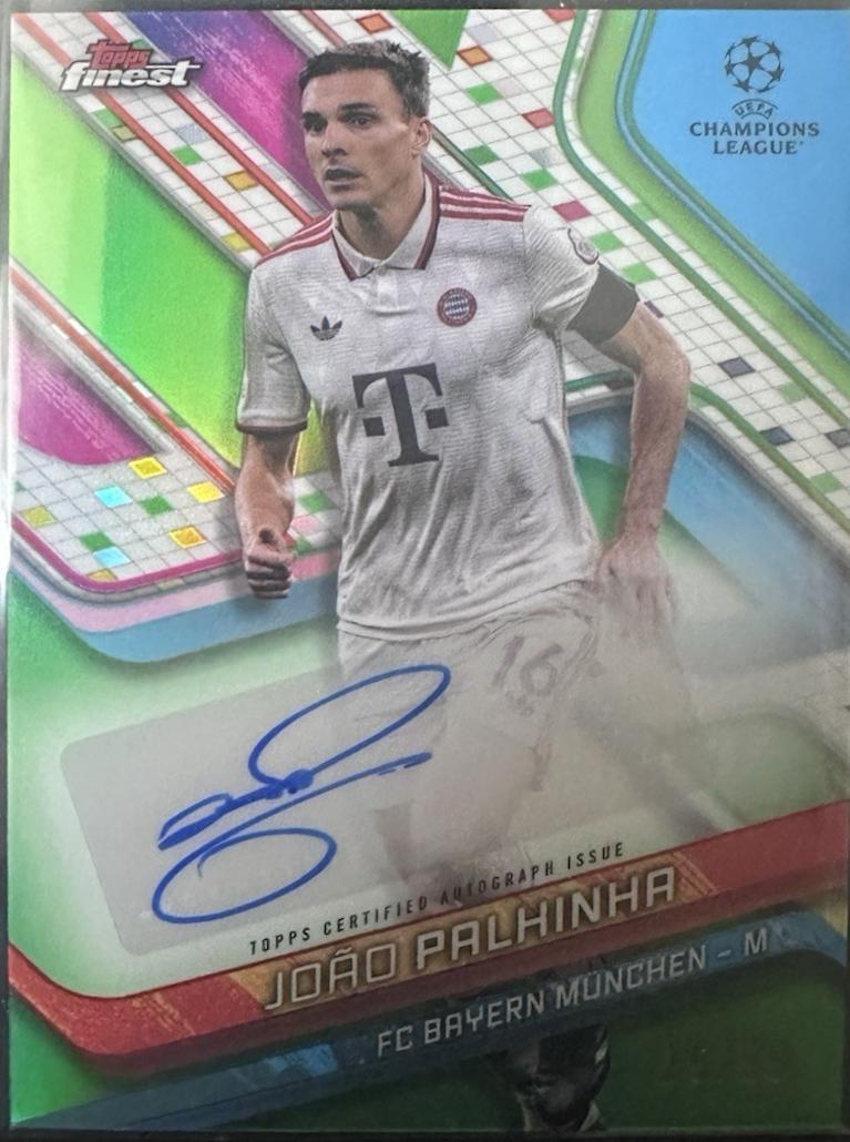 Joao Palhinha [Neon Green Refractor] #BA-JP