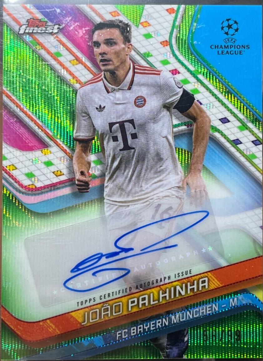Joao Palhinha [Neon Green Wave Refractor] #BA-JP