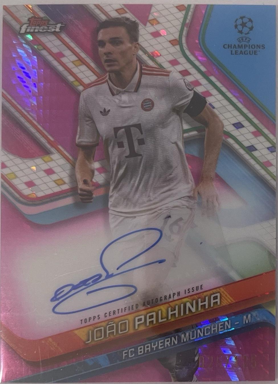 Joao Palhinha [Pink Prism Refractor] #BA-JP