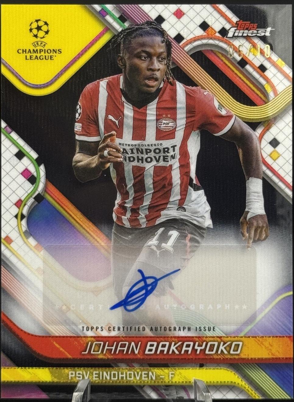 Johan Bakayoko [Black Refractor] #BA-BK