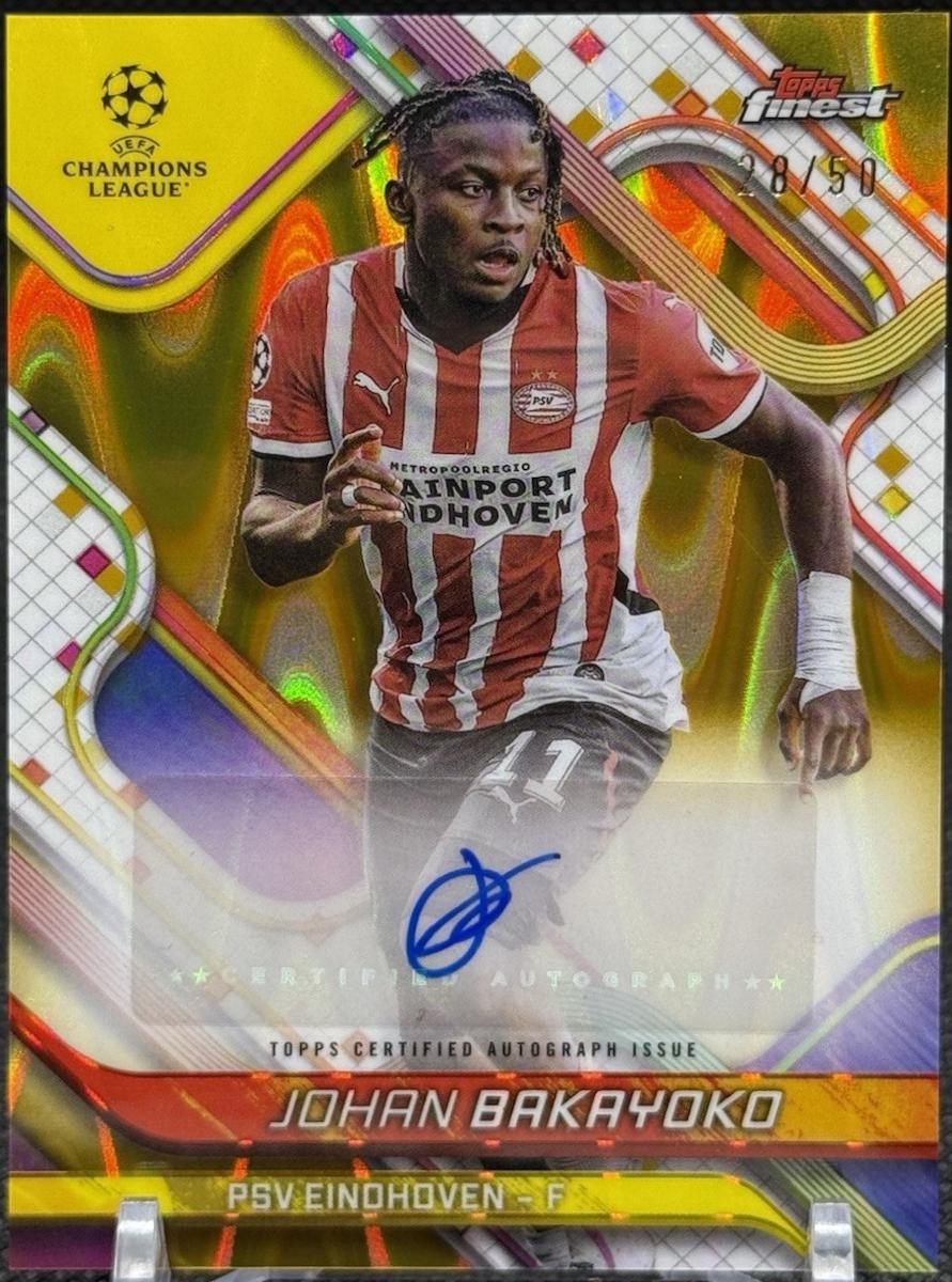 Johan Bakayoko [Gold Refractor] #BA-BK