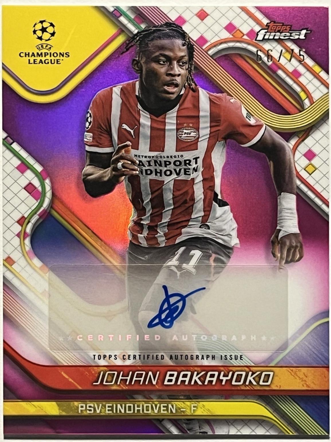 Johan Bakayoko [Magenta Refractor] #BA-BK