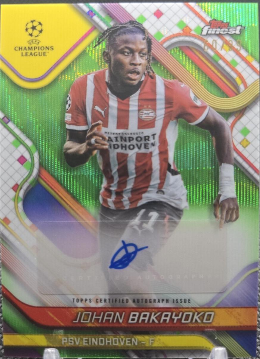 Johan Bakayoko [Neon Green Wave Refractor] #BA-BK