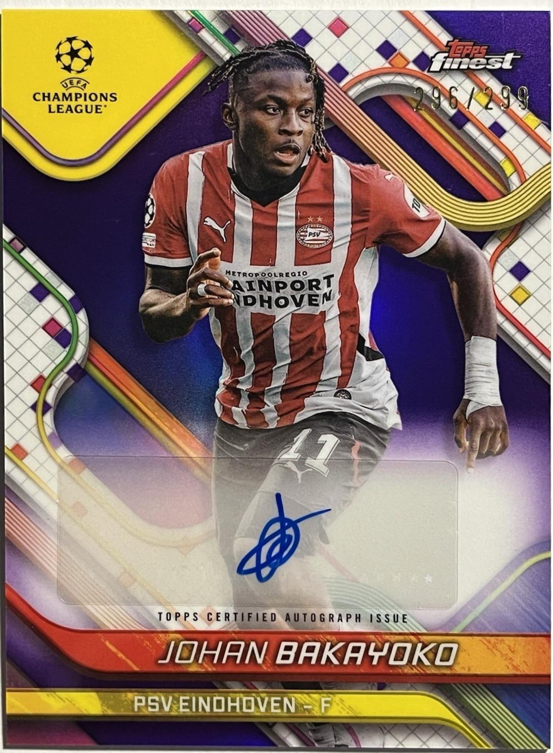 Johan Bakayoko [Purple Refractor] #BA-BK