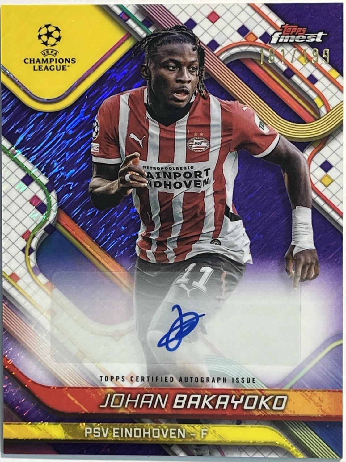 Johan Bakayoko [Purple Shimmer Refractor] #BA-BK