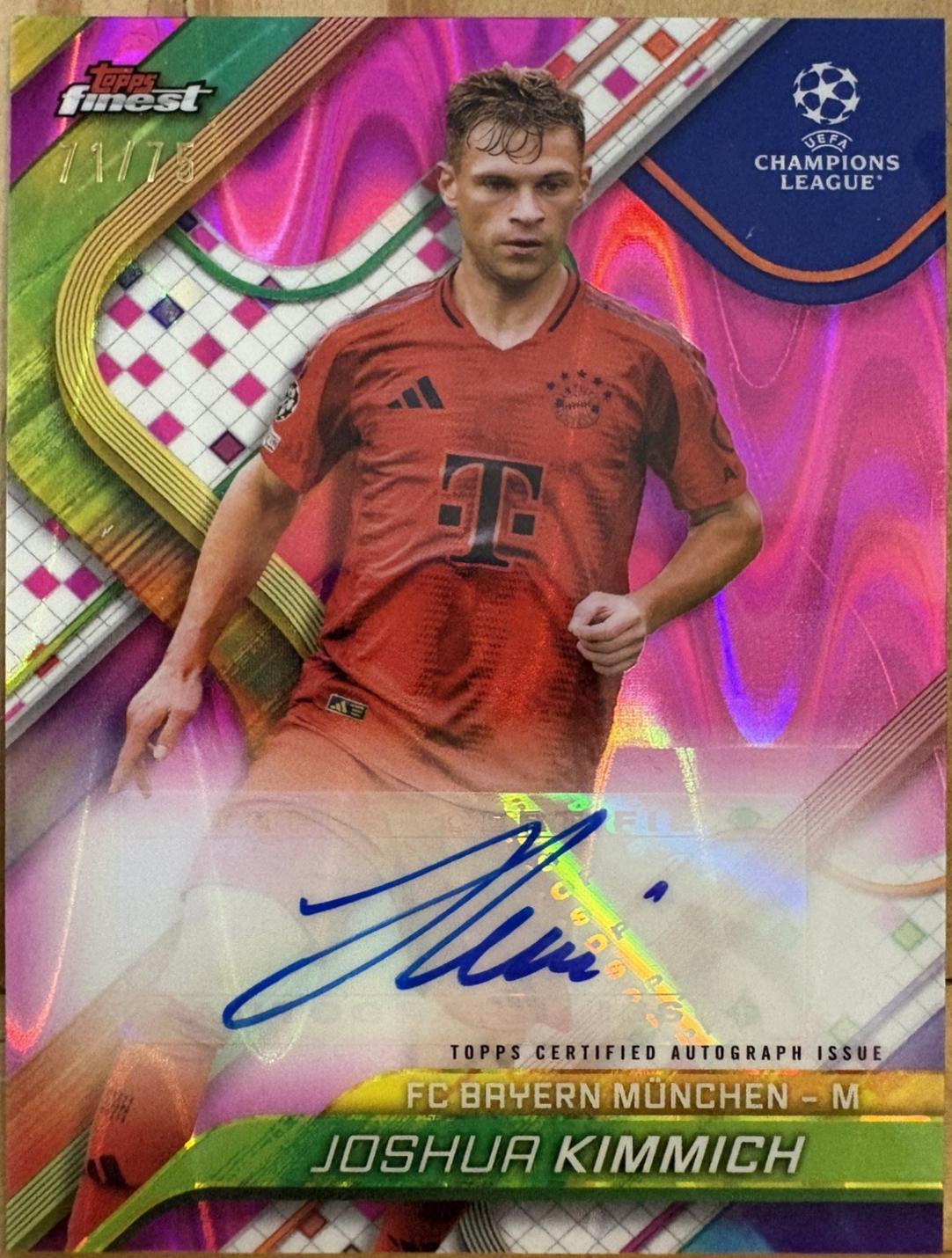 Joshua Kimmich [Magenta Wave Refractor] #BA-JK