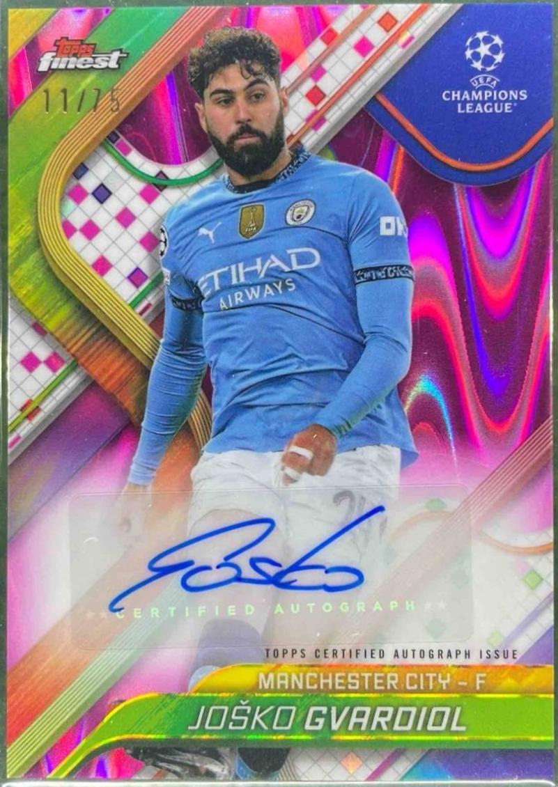 Josko Gvardiol [Magenta Wave Refractor] #BA-JG