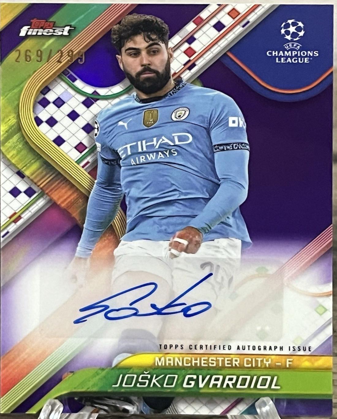 Josko Gvardiol [Purple Refractor] #BA-JG