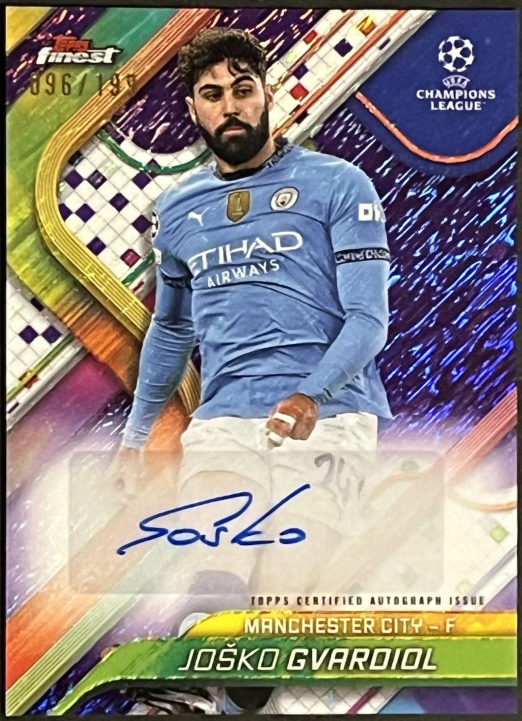 Josko Gvardiol [Red Wave Refractor] #BA-JG