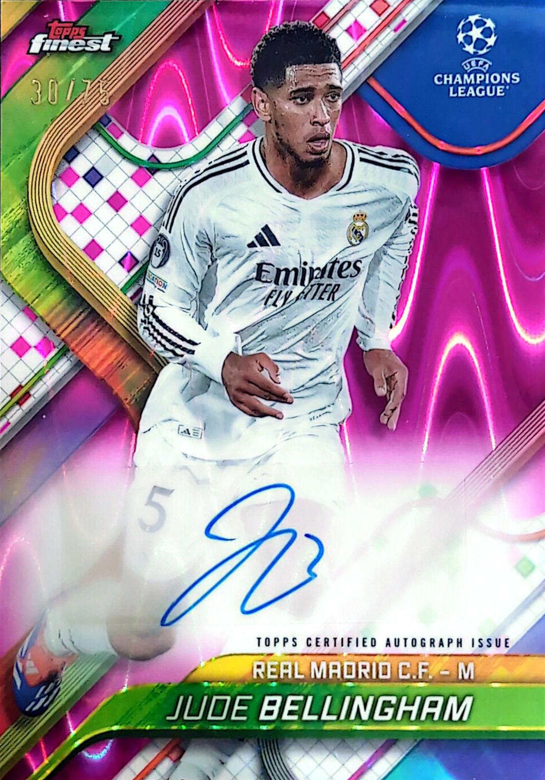 Jude Bellingham [Magenta Refractor] #BA-JU