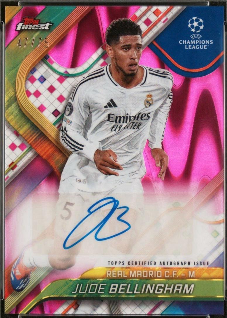 Jude Bellingham [Magenta Wave Refractor] #BA-JU