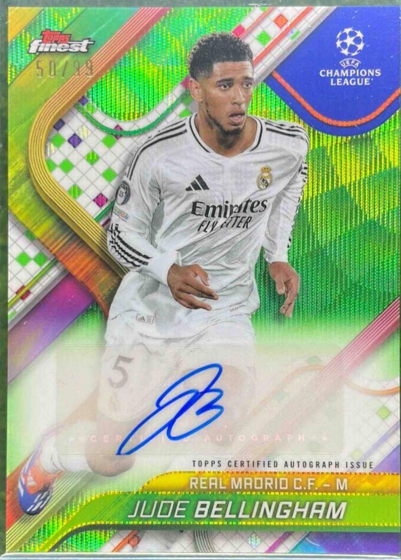 Jude Bellingham [Neon Green Wave Refractor] #BA-JU