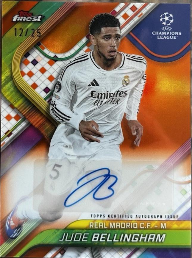 Jude Bellingham [Orange Refractor] #BA-JU