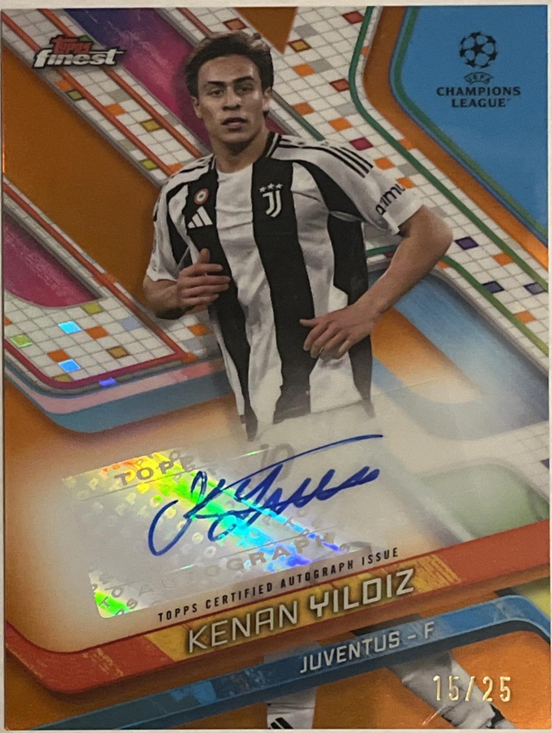 Kenan Yildiz [Orange Refractor] #BA-KY