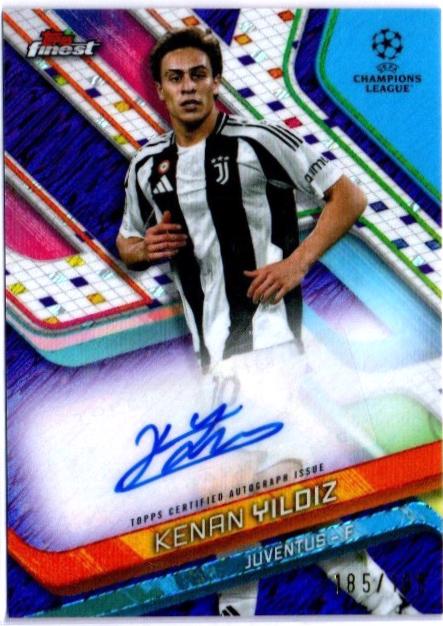 Kenan Yildiz [Purple Shimmer Refractor] #BA-KY