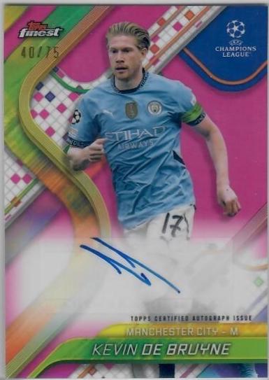 Kevin De Bruyne [Magenta Refractor] #BA-KD
