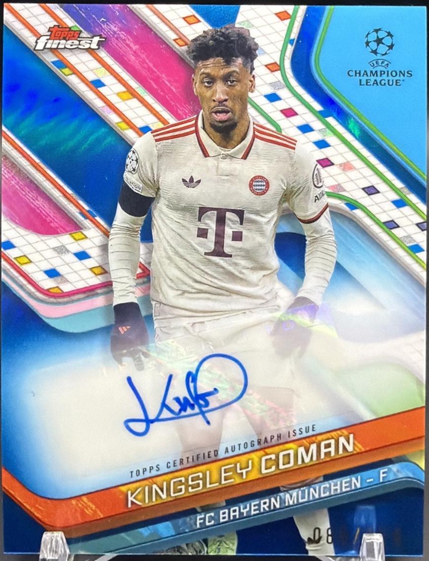 Kingsley Coman [Blue Refractor] #BA-KC