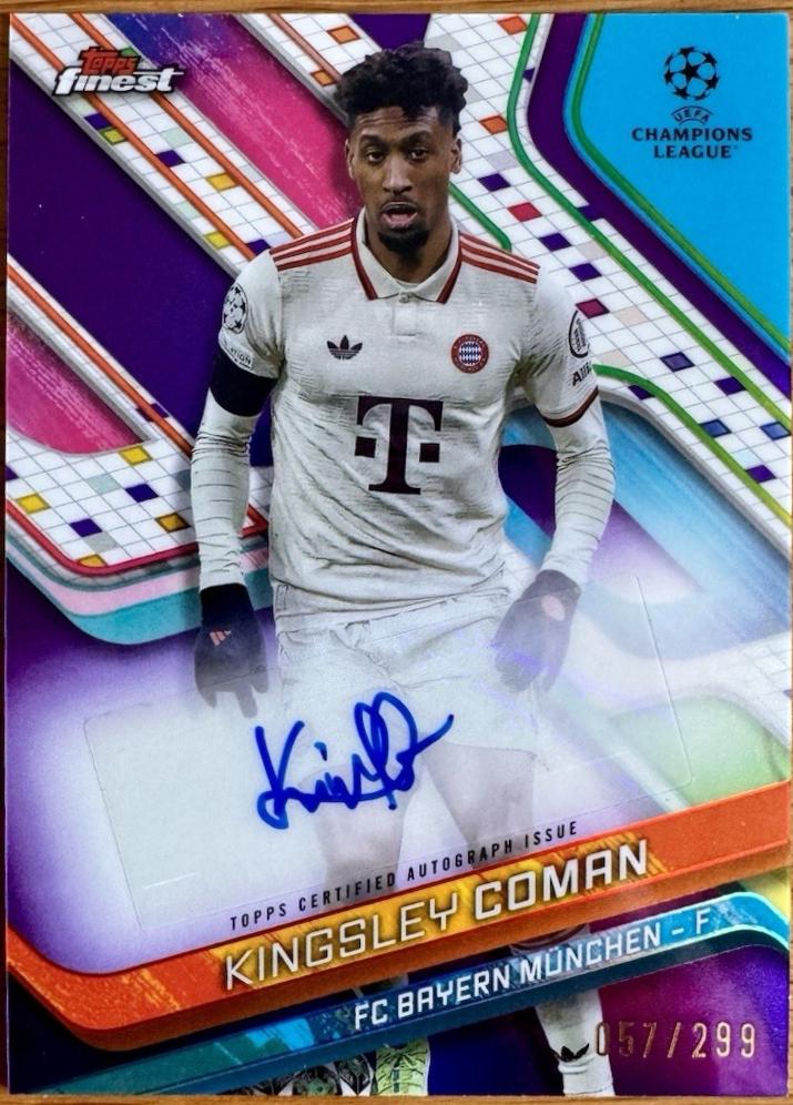 Kingsley Coman [Purple Refractor] #BA-KC