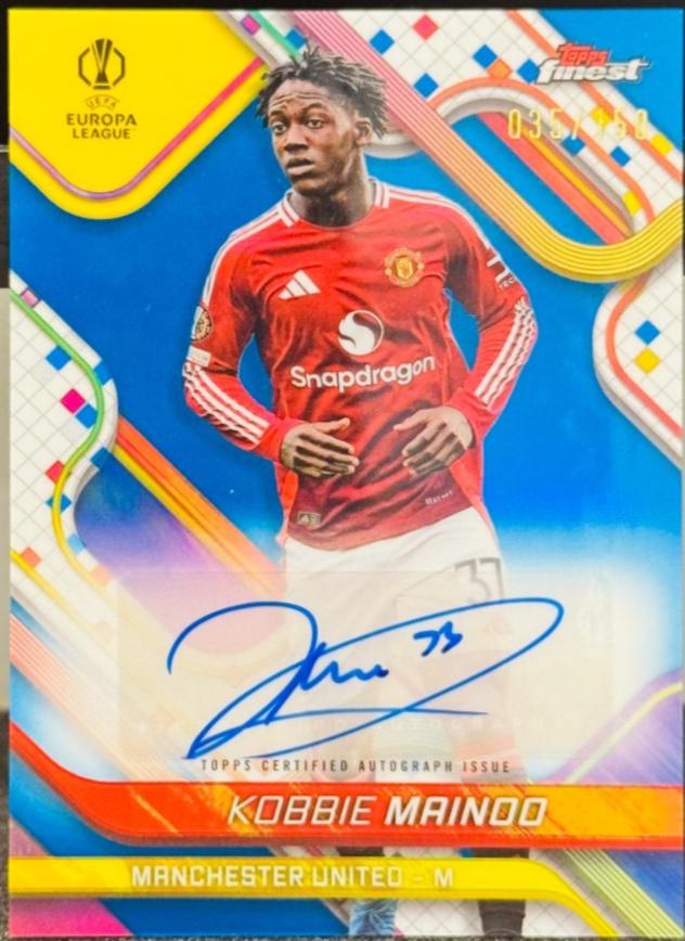 Kobbie Mainoo [Blue Refractor] #BA-KB