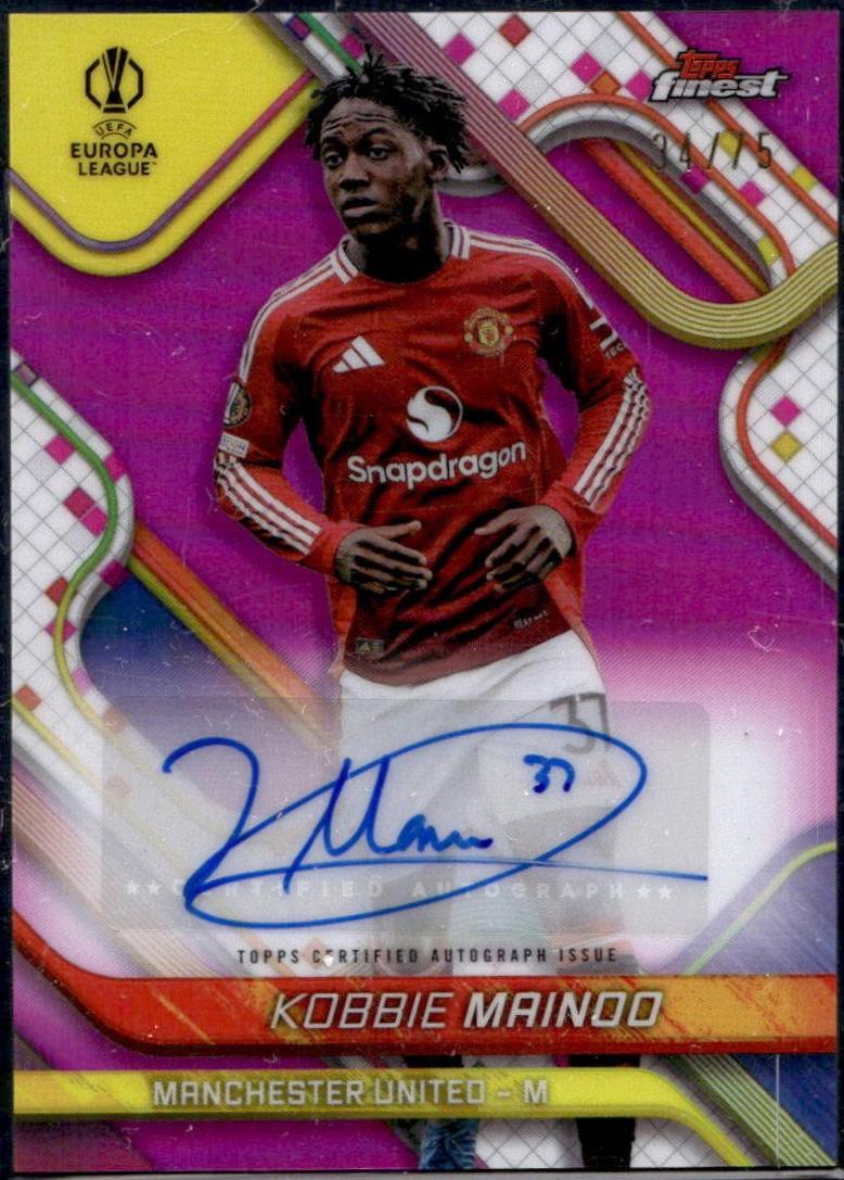 Kobbie Mainoo [Magenta Refractor] #BA-KB