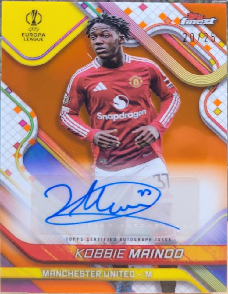 Kobbie Mainoo [Orange Refractor] #BA-KB