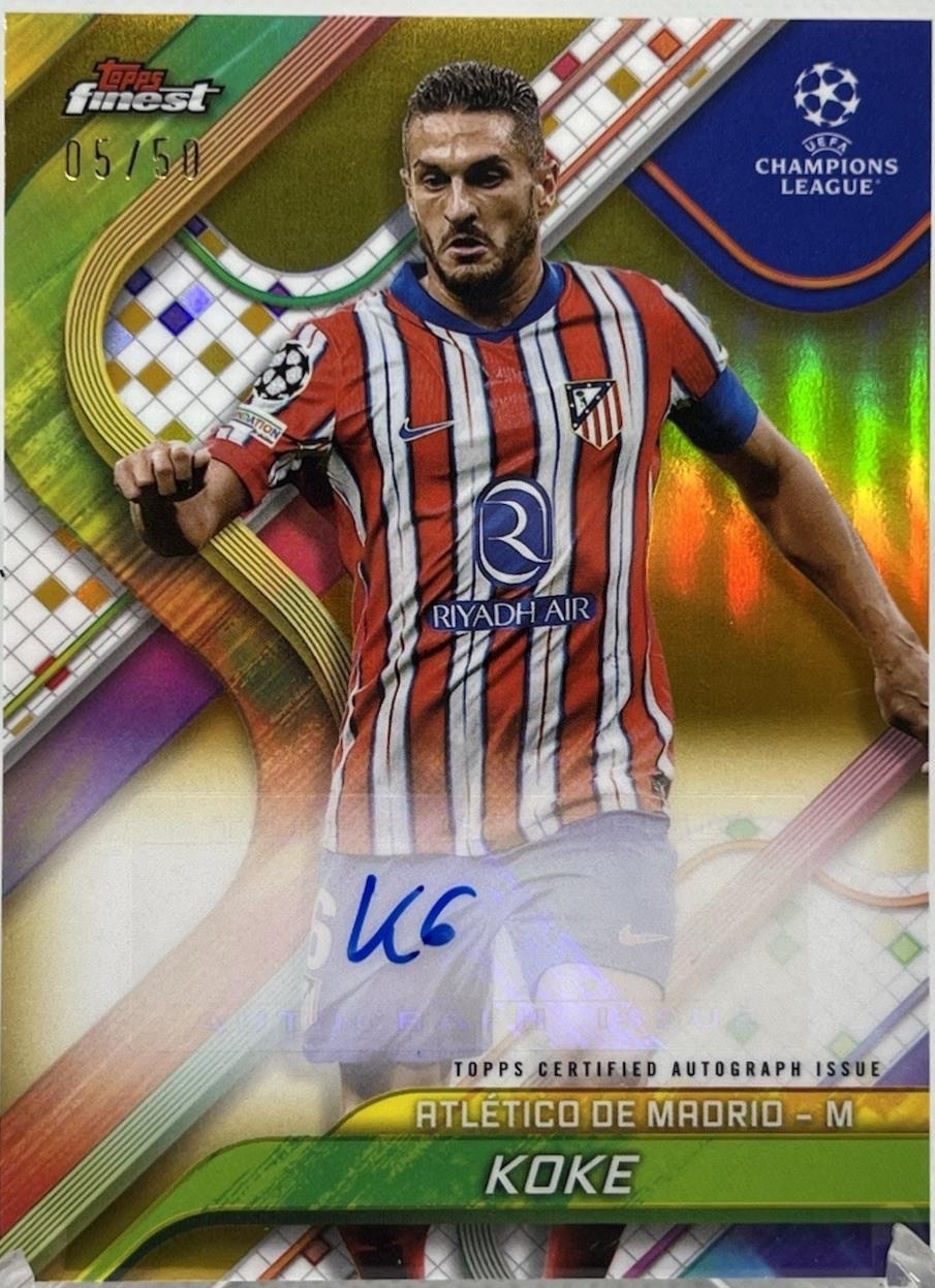 Koke [Gold Refractor] #BA-KO