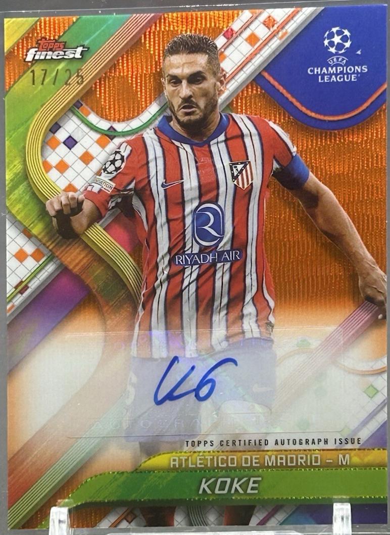 Koke [Orange Wave Refractor] #BA-KO