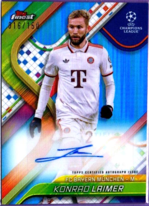 Konrad Laimer [Blue Refractor] #BA-KL