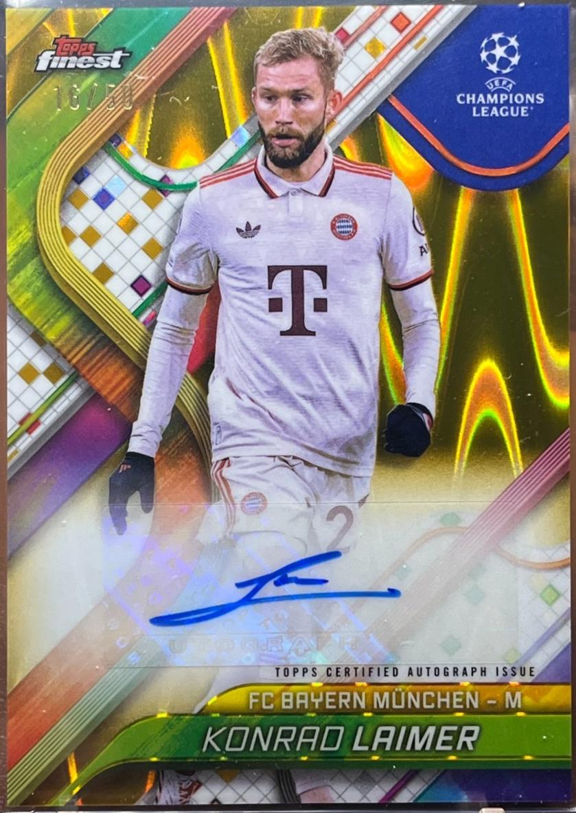 Konrad Laimer [Gold Refractor] #BA-KL
