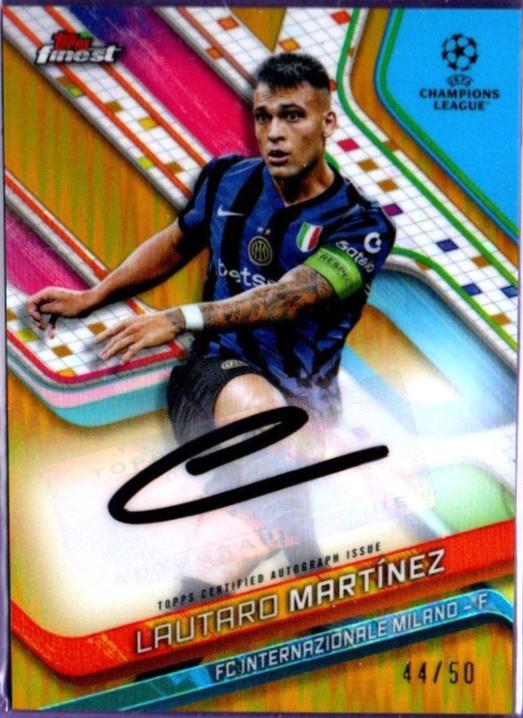 Lautaro Martinez [Gold Refractor] #BA-LA