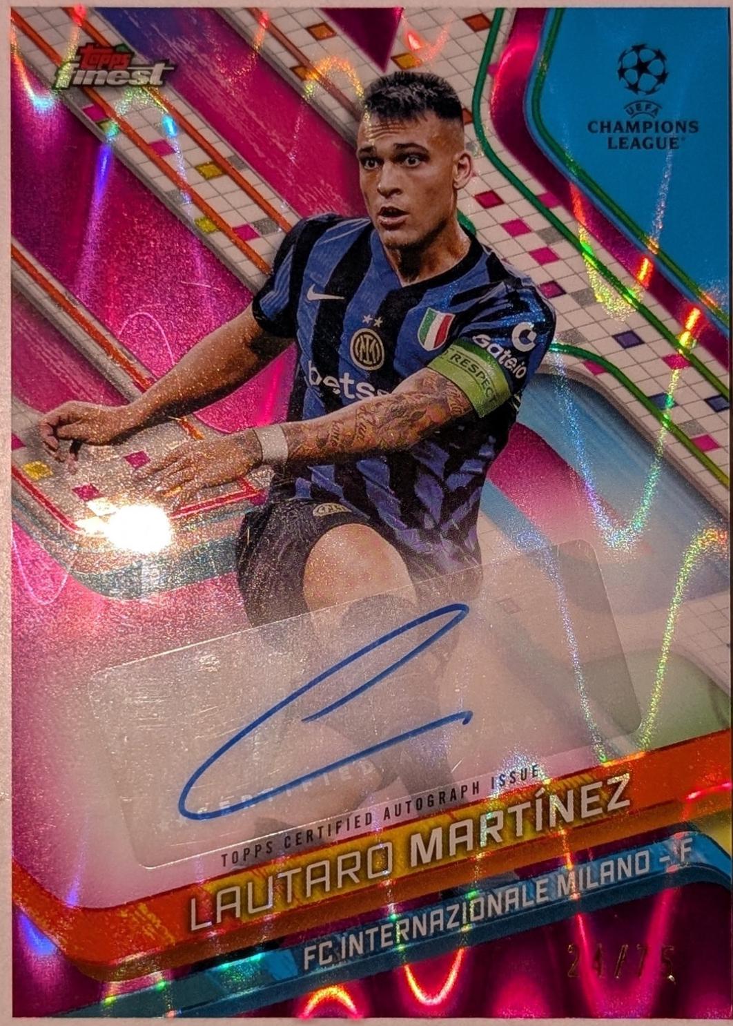 Lautaro Martinez [Magenta Wave Refractor] #BA-LA