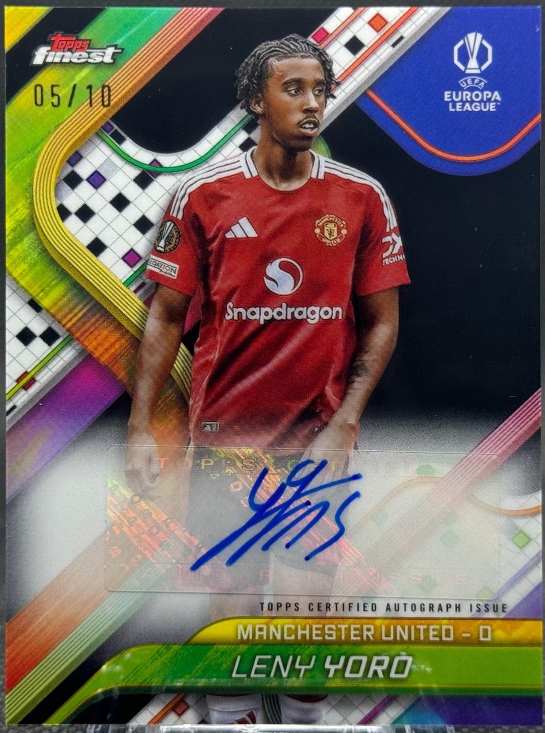 Leny Yoro [Black Refractor] #BA-LY