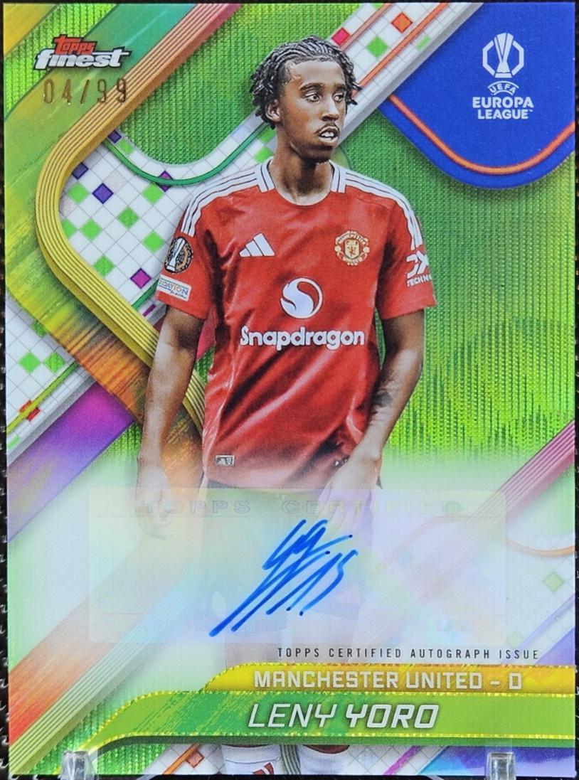 Leny Yoro [Neon Green Wave Refractor] #BA-LY