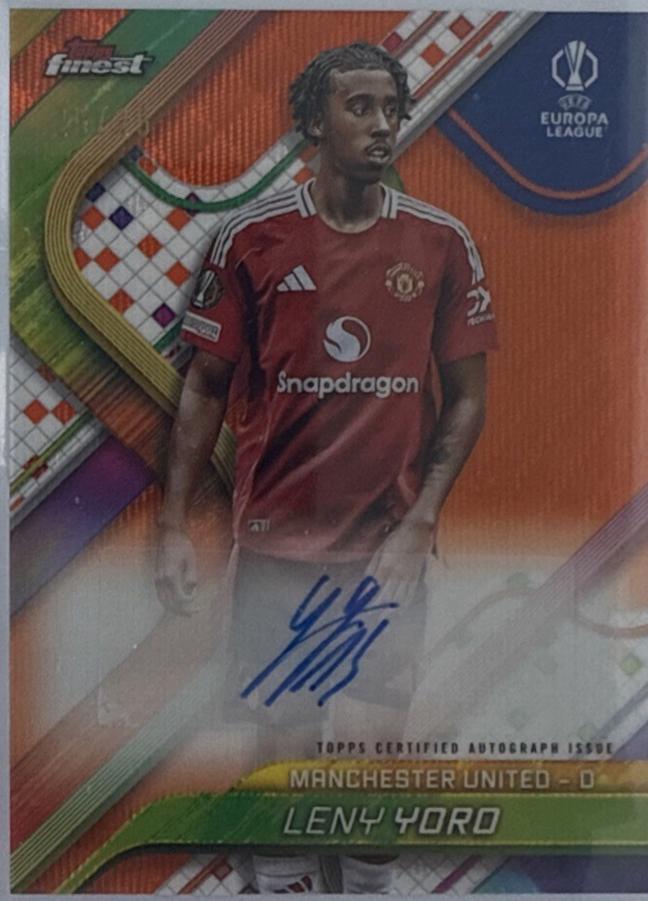 Leny Yoro [Orange Refractor] #BA-LY