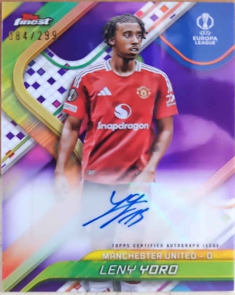 Leny Yoro [Purple Refractor] #BA-LY