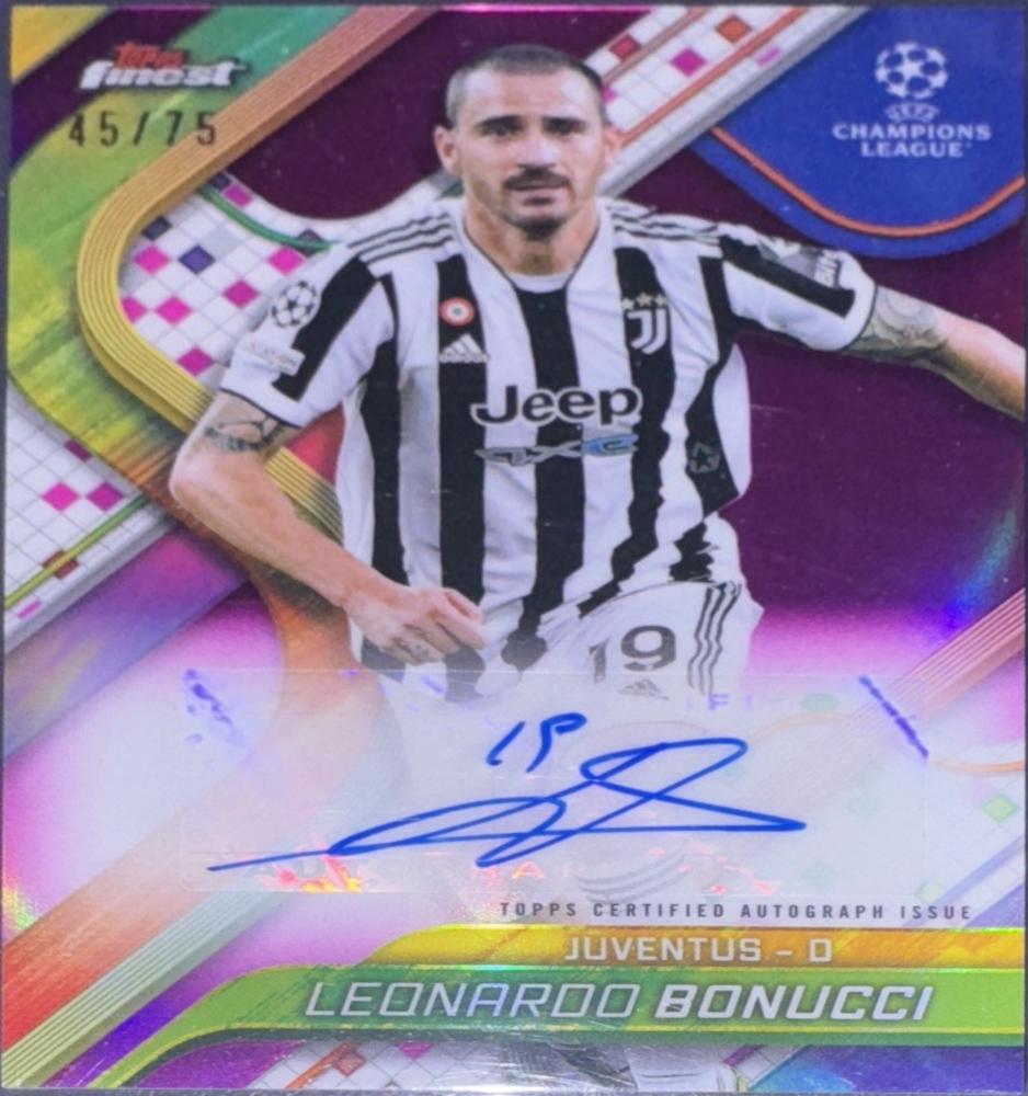 Leonardo Bonucci [Magenta Refractor] #BA-BO