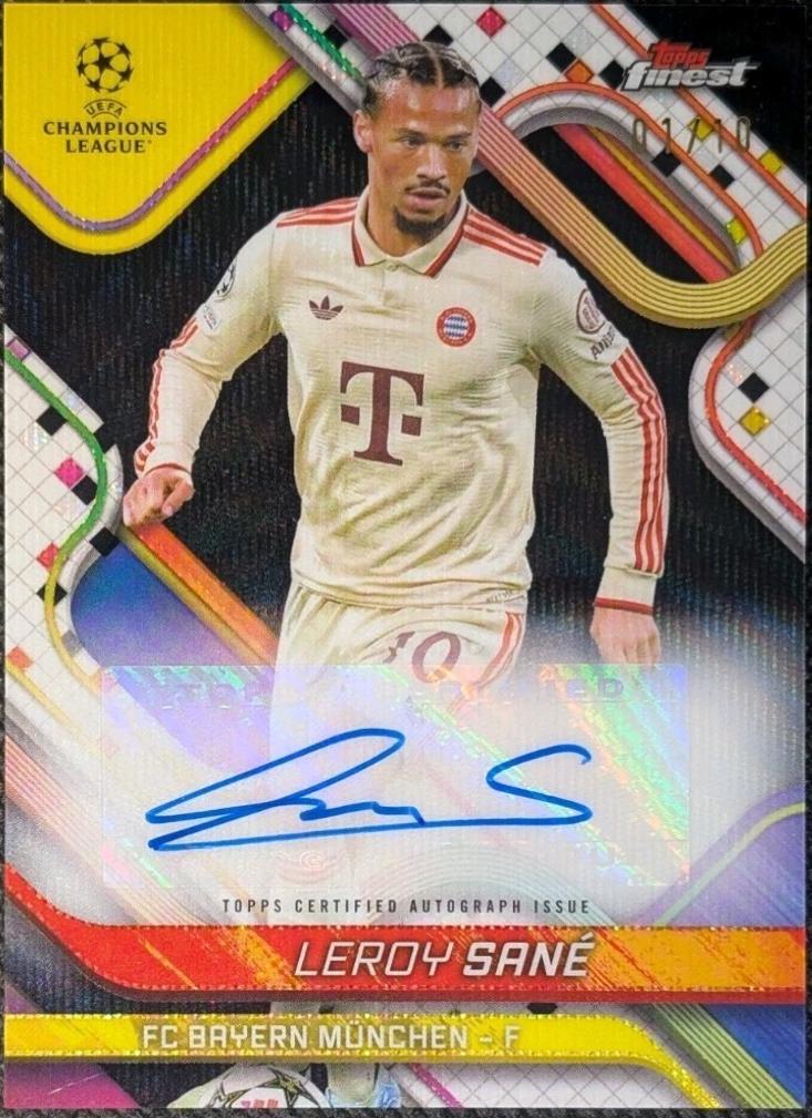 Leroy Sane [Black Refractor] #BA-LS