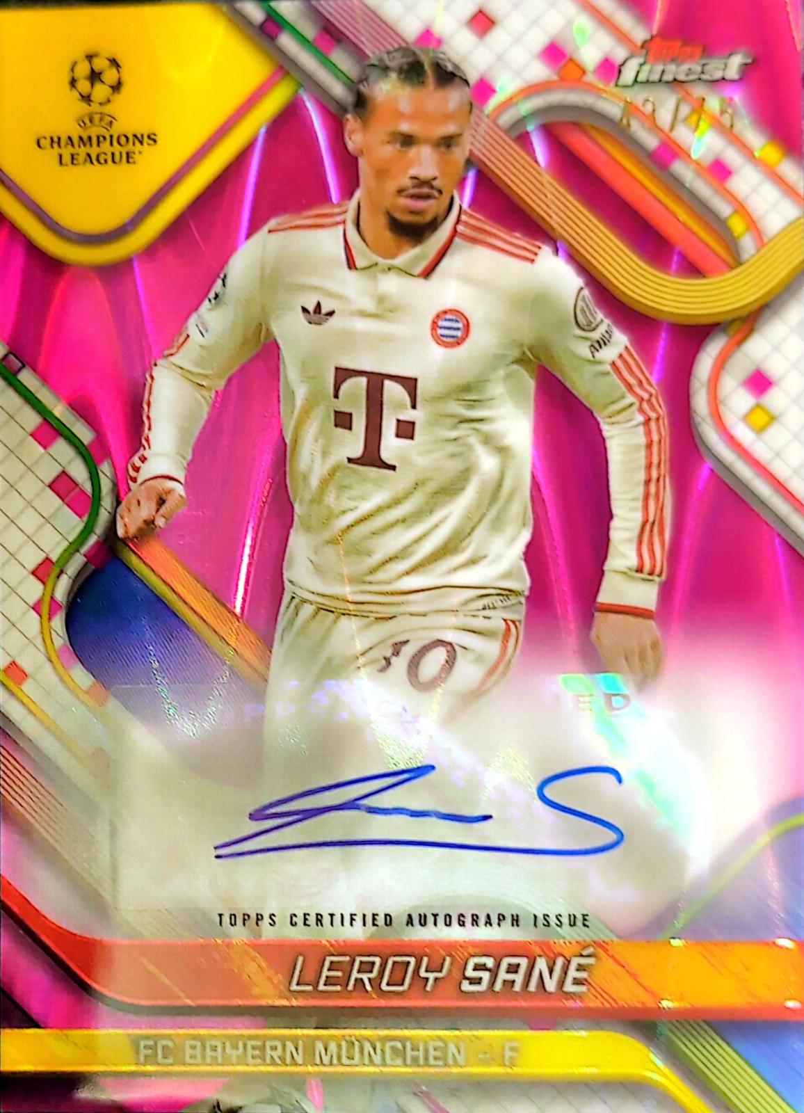 Leroy Sane [Magenta Refractor] #BA-LS