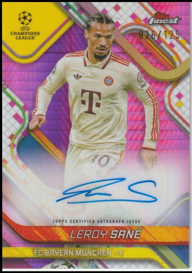 Leroy Sane [Pink Prism Refractor] #BA-LS