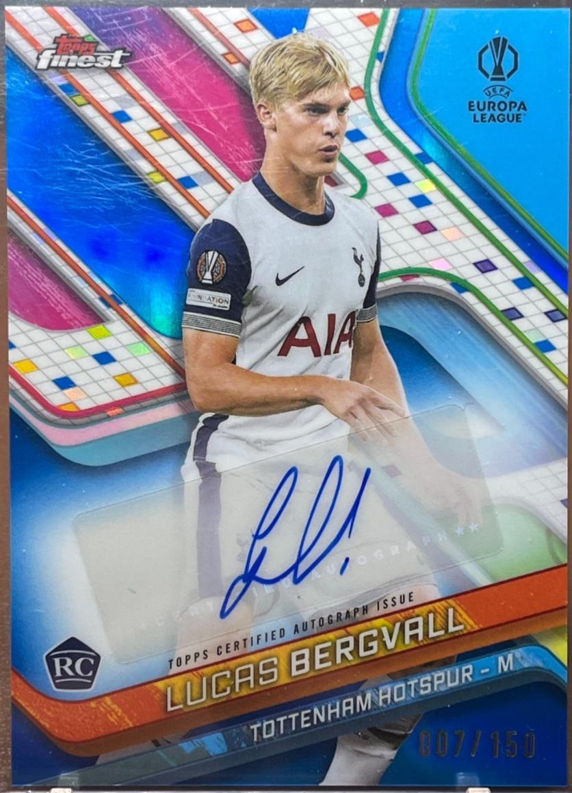 Lucas Bergvall [Blue Refractor] #BA-LB
