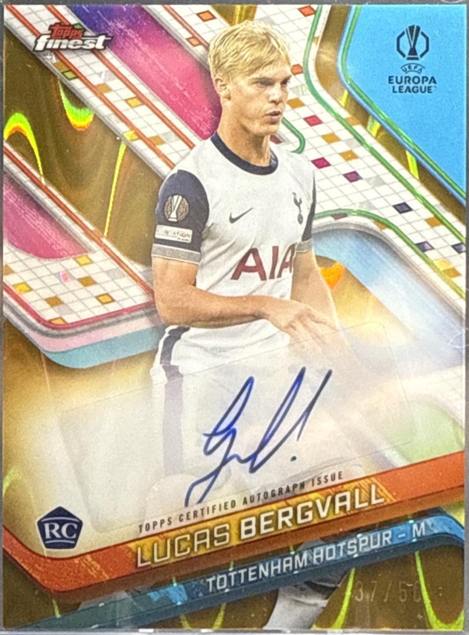 Lucas Bergvall [Gold Wave Refractor] #BA-LB