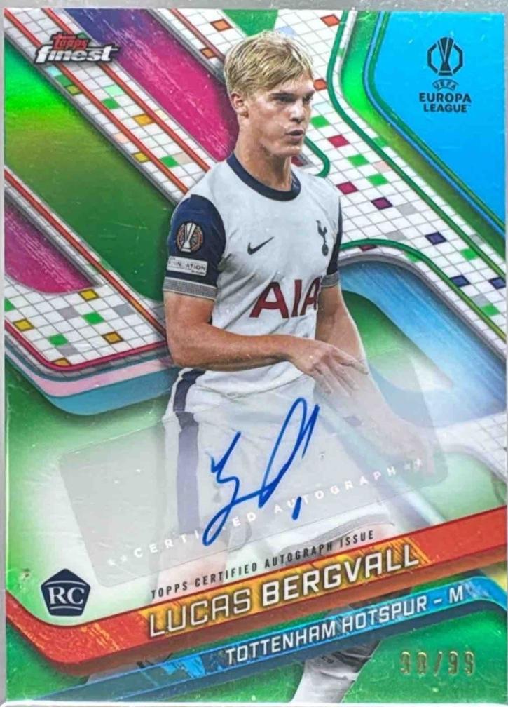 Lucas Bergvall [Neon Green Wave Refractor] #BA-LB