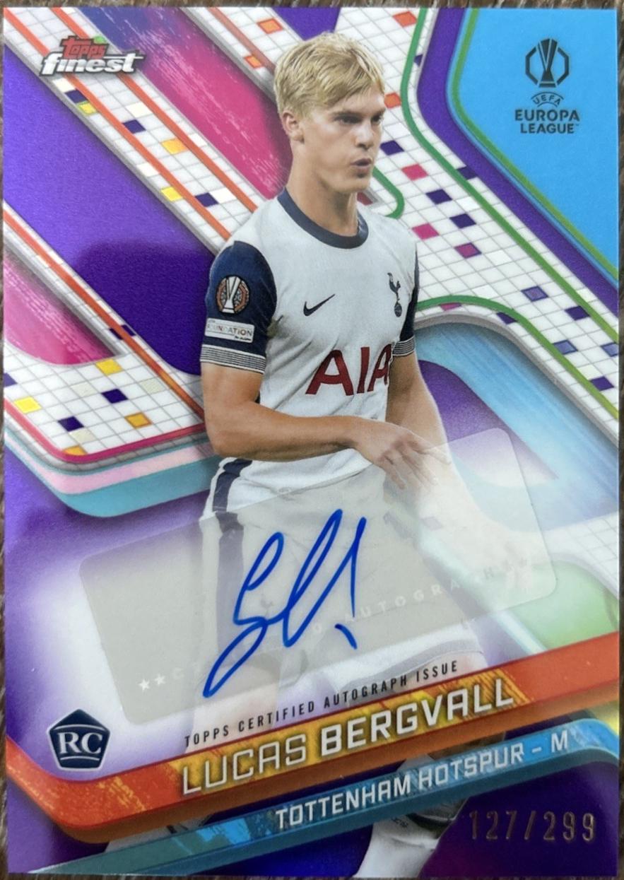 Lucas Bergvall [Purple Refractor] #BA-LB