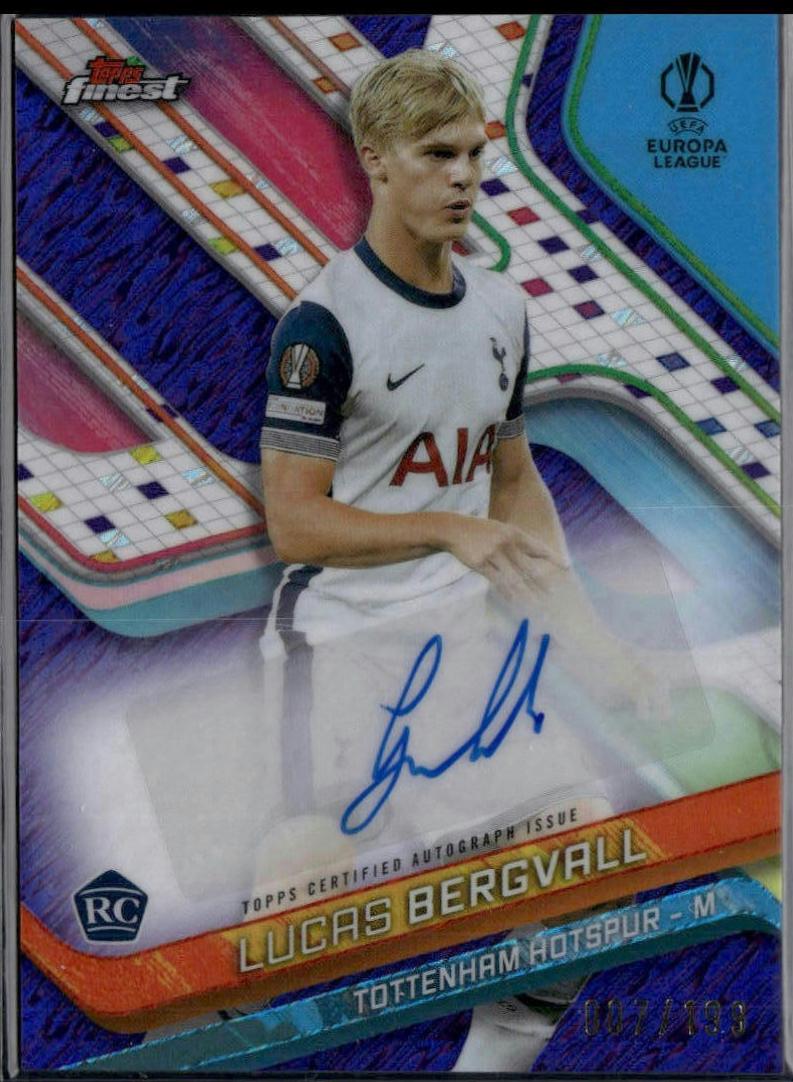 Lucas Bergvall [Purple Shimmer Refractor] #BA-LB