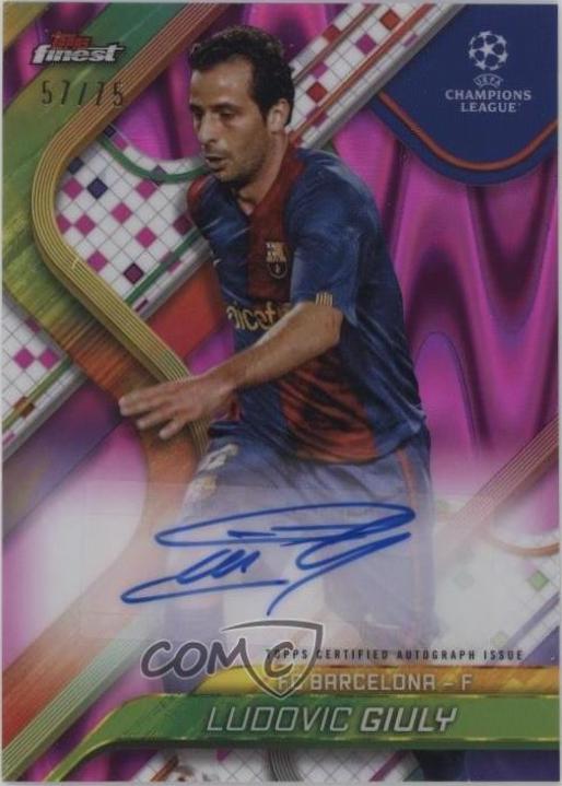 Ludovic Giuly [Magenta Refractor] #BA-LG