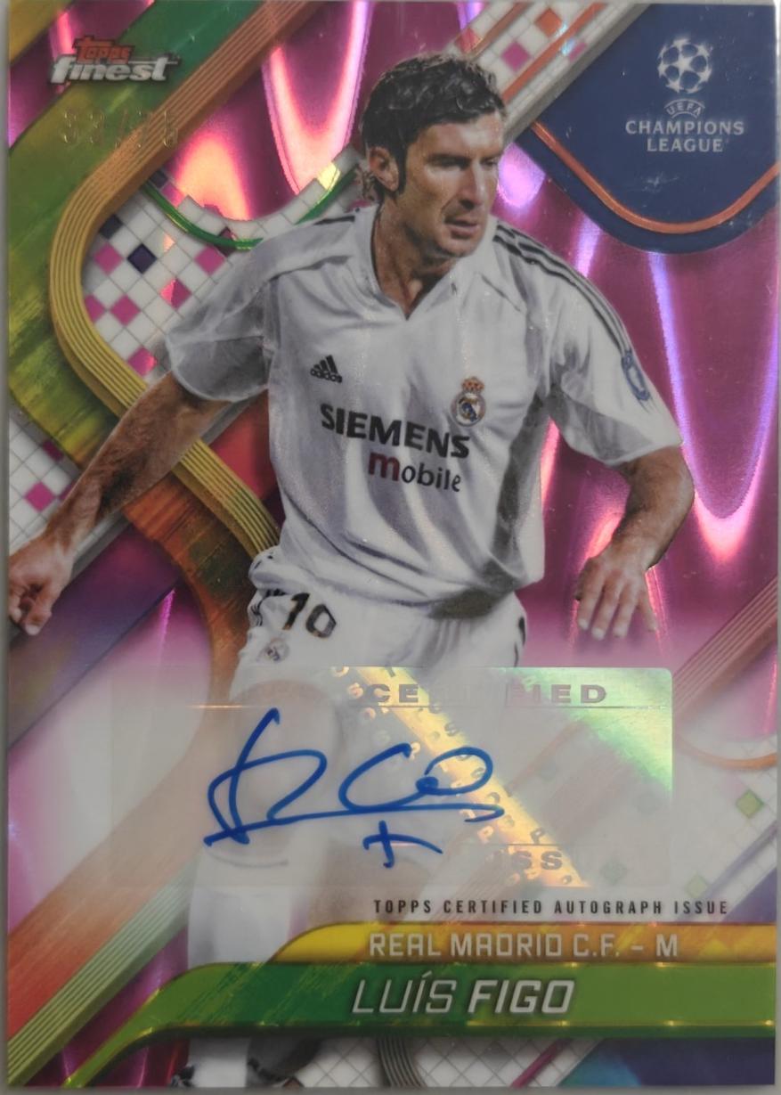 Luis Figo [Magenta Refractor] #BA-LF