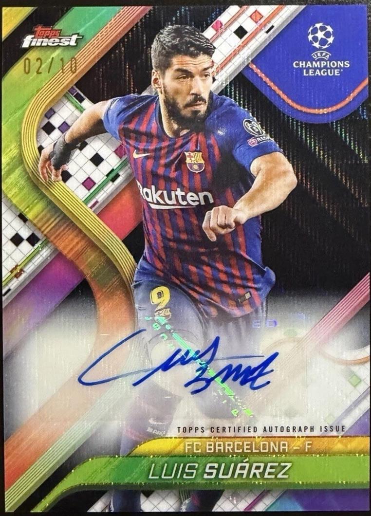 Luis Suarez [Black Refractor] #BA-SU