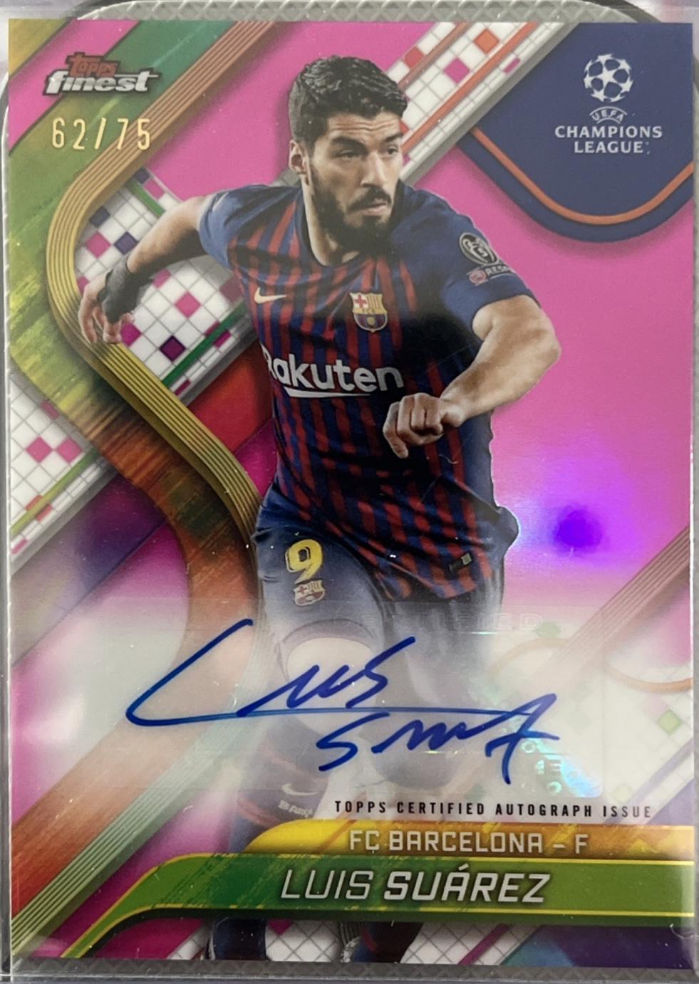Luis Suarez [Magenta Refractor] #BA-SU